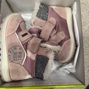 Primigi Pink/Silver Glitz Gore-Tex Kids Snow/Winter Boots